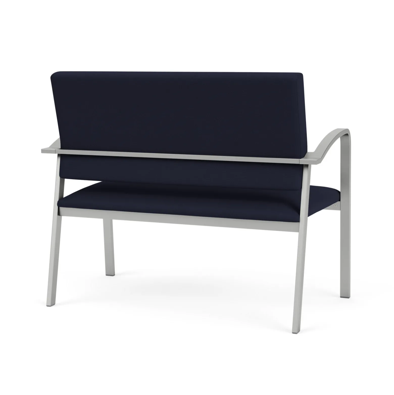 Newport Solid Fabric Loveseat