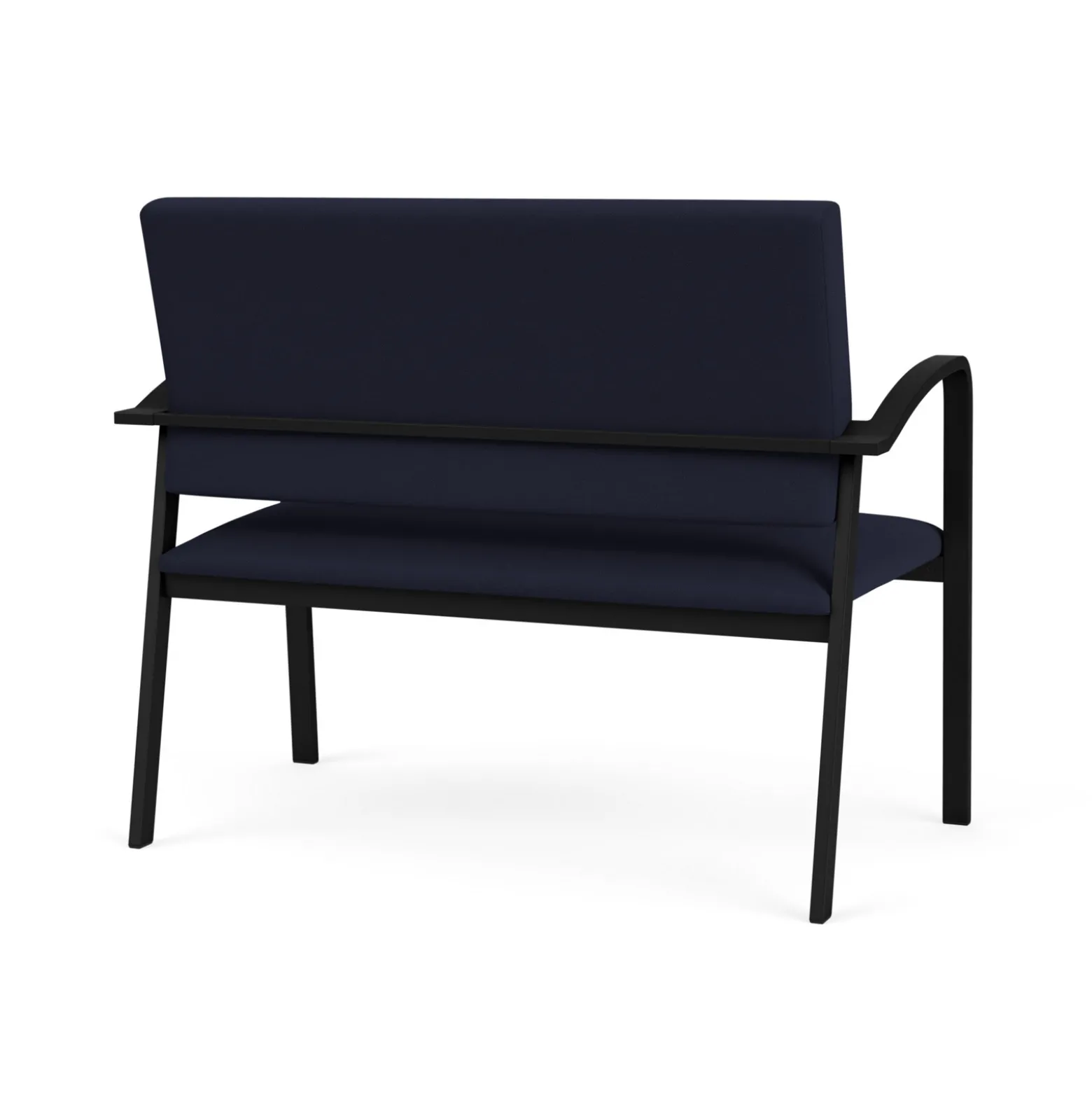 Newport Solid Fabric Loveseat