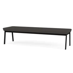 Newport Vinyl Three-Seat Bench
