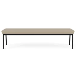 Newport Vinyl Three-Seat Bench