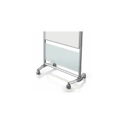 Nexus Double-Sided Mobile Easel Porcelain Magnetic Whiteboard 34