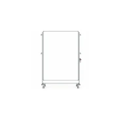 Nexus Double-Sided Mobile Easel Porcelain Magnetic Whiteboard 34"Wx46"H