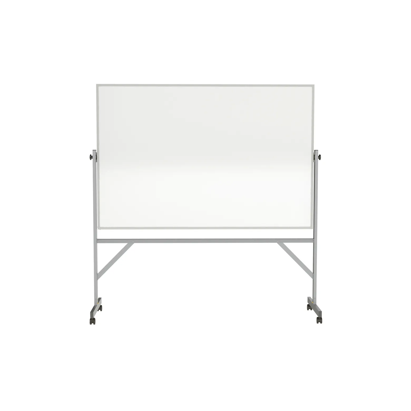 Nexus Double-Sided Mobile Easel Porcelain Magnetic Whiteboard 34"Wx46"H