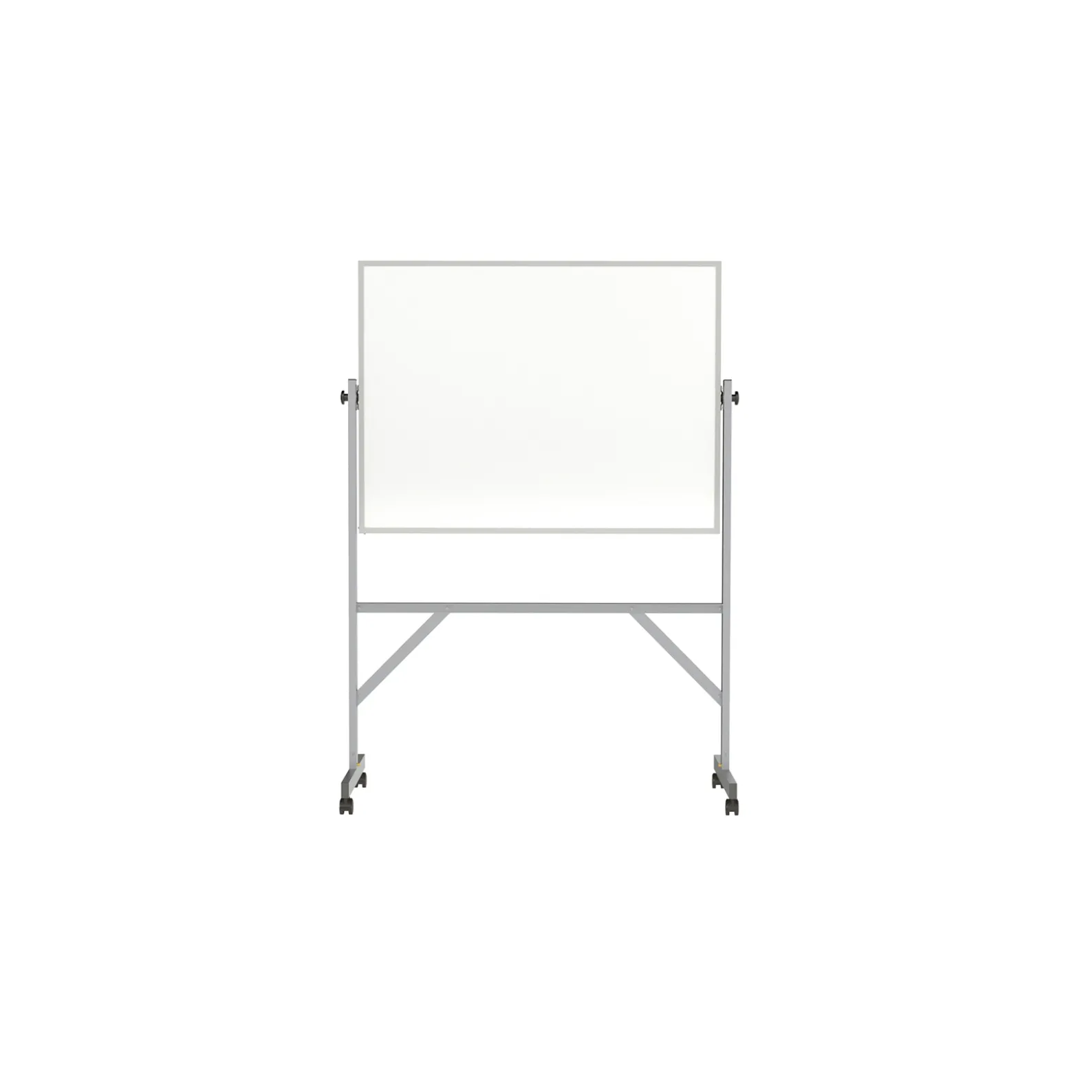 Nexus Double-Sided Mobile Easel Porcelain Magnetic Whiteboard 34"Wx46"H