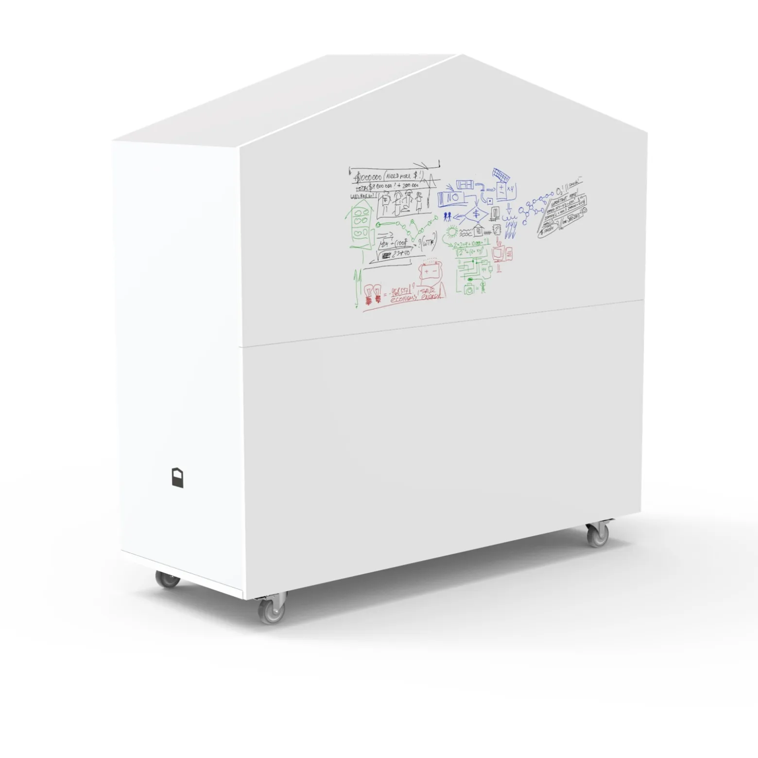 Nook Huddle Pod with Whiteboard