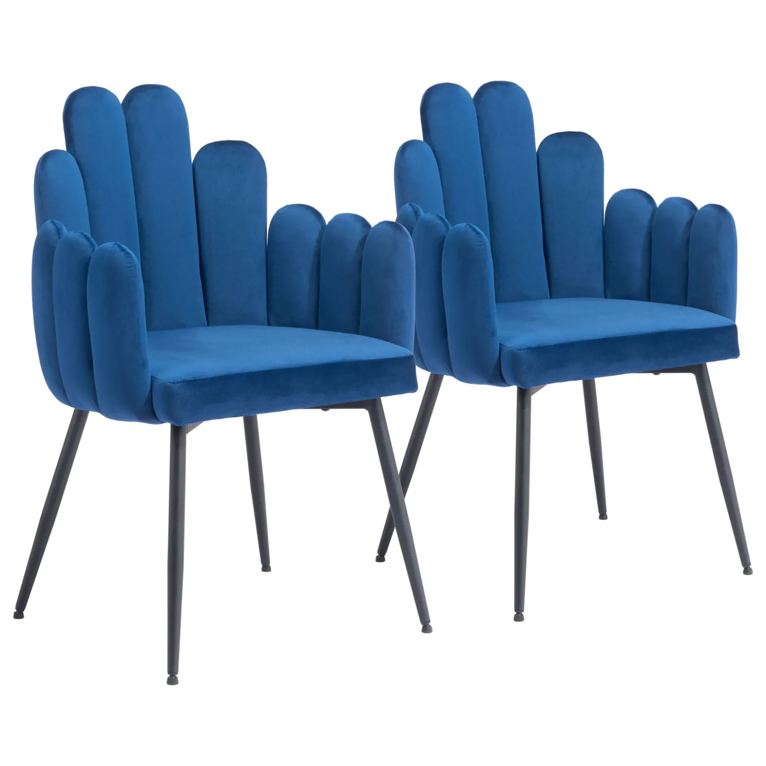 Noosa Velvet Dining Chair - Set of Two