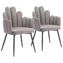 Noosa Velvet Dining Chair - Set of Two