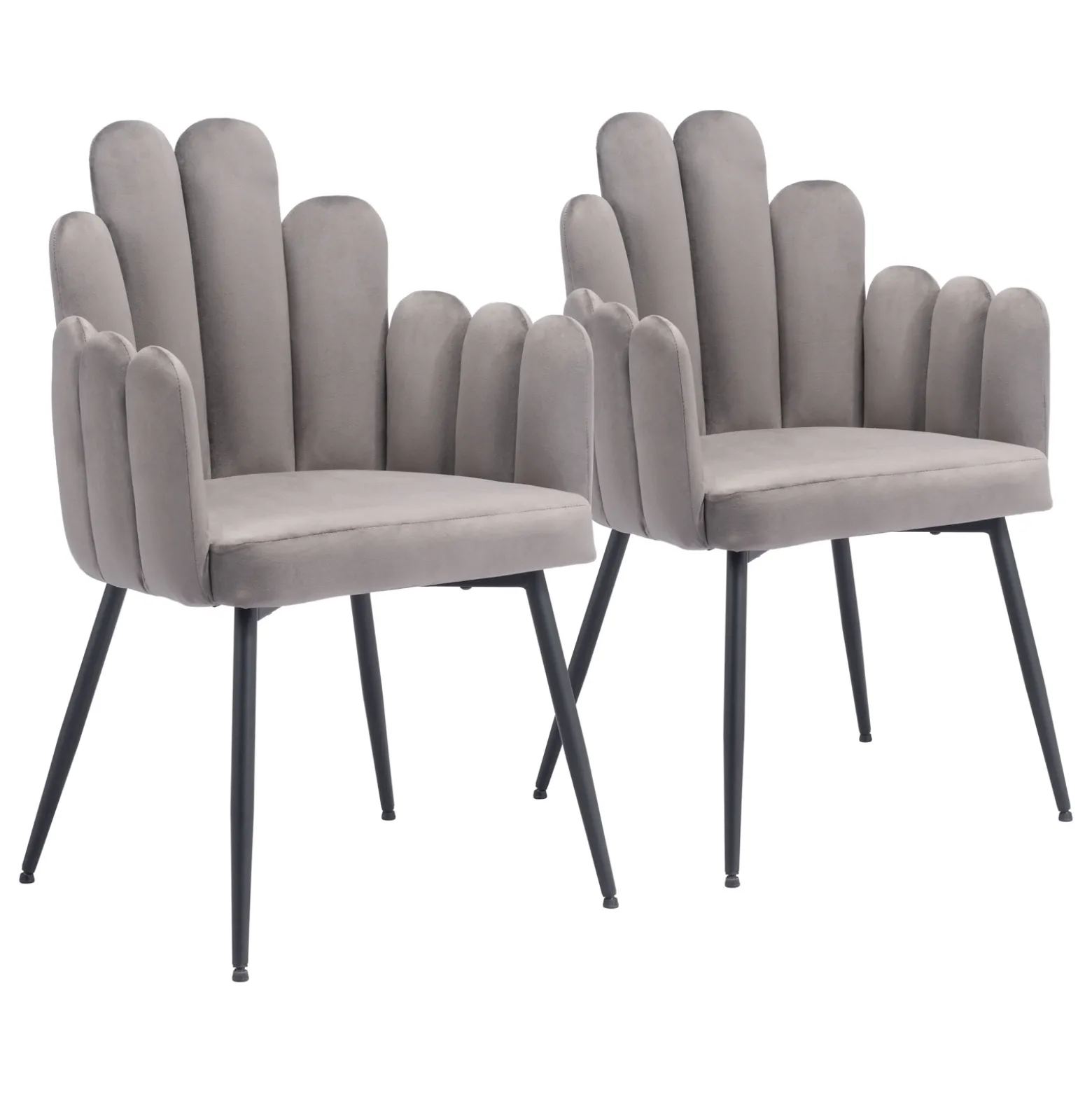 Noosa Velvet Dining Chair - Set of Two