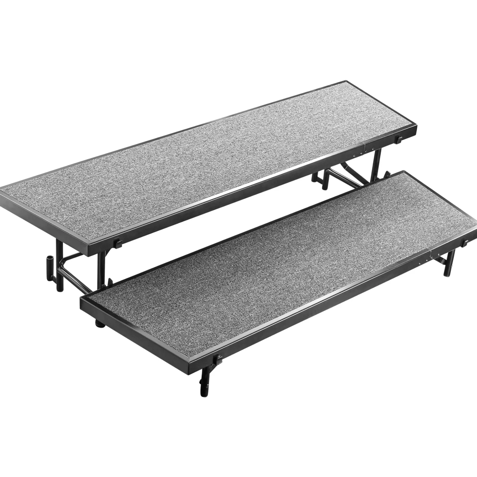 Olympus Two Level Tapered Carpeted Riser