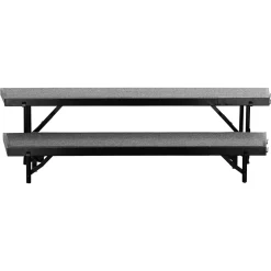 Olympus Two Level Tapered Carpeted Riser