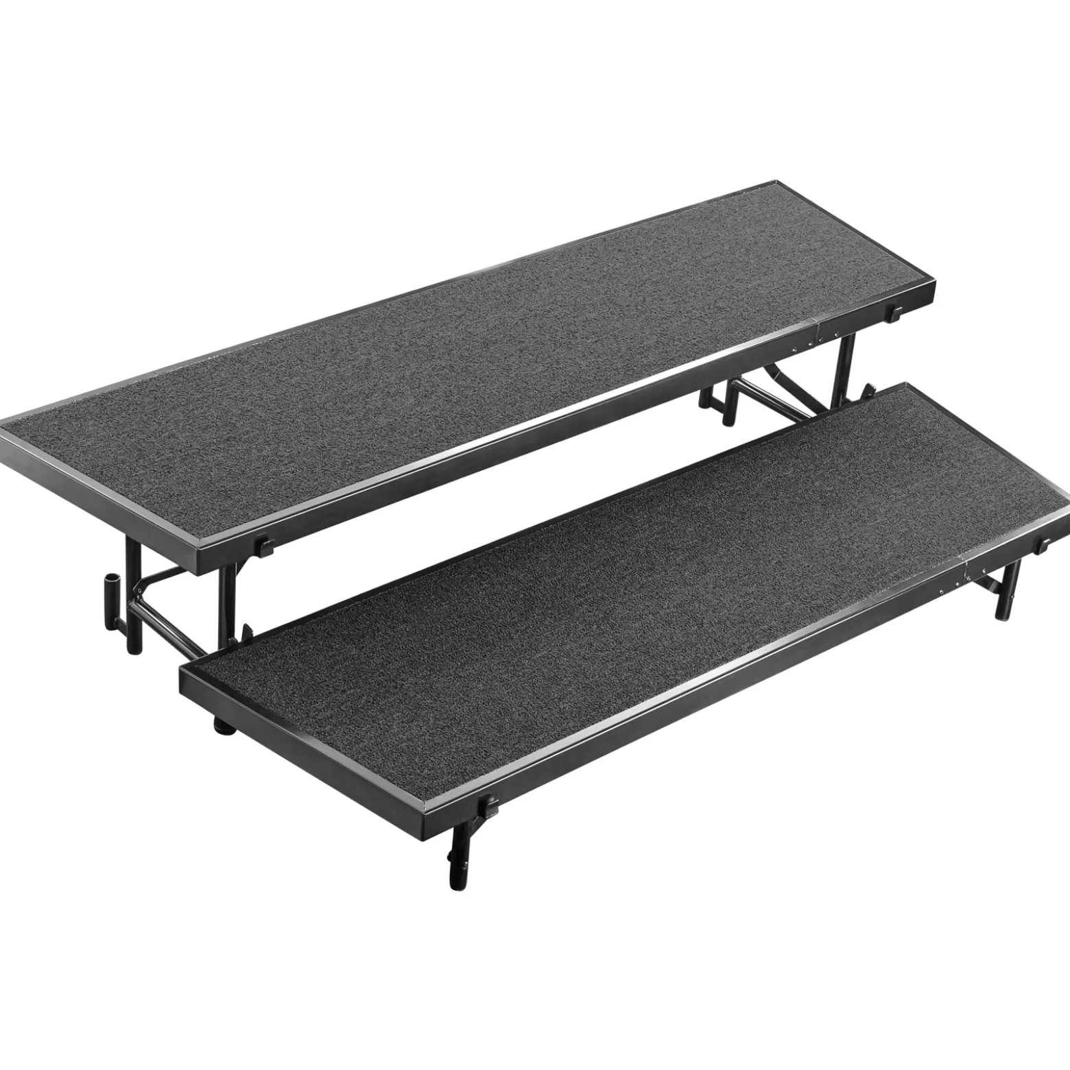 Olympus Two Level Tapered Carpeted Riser