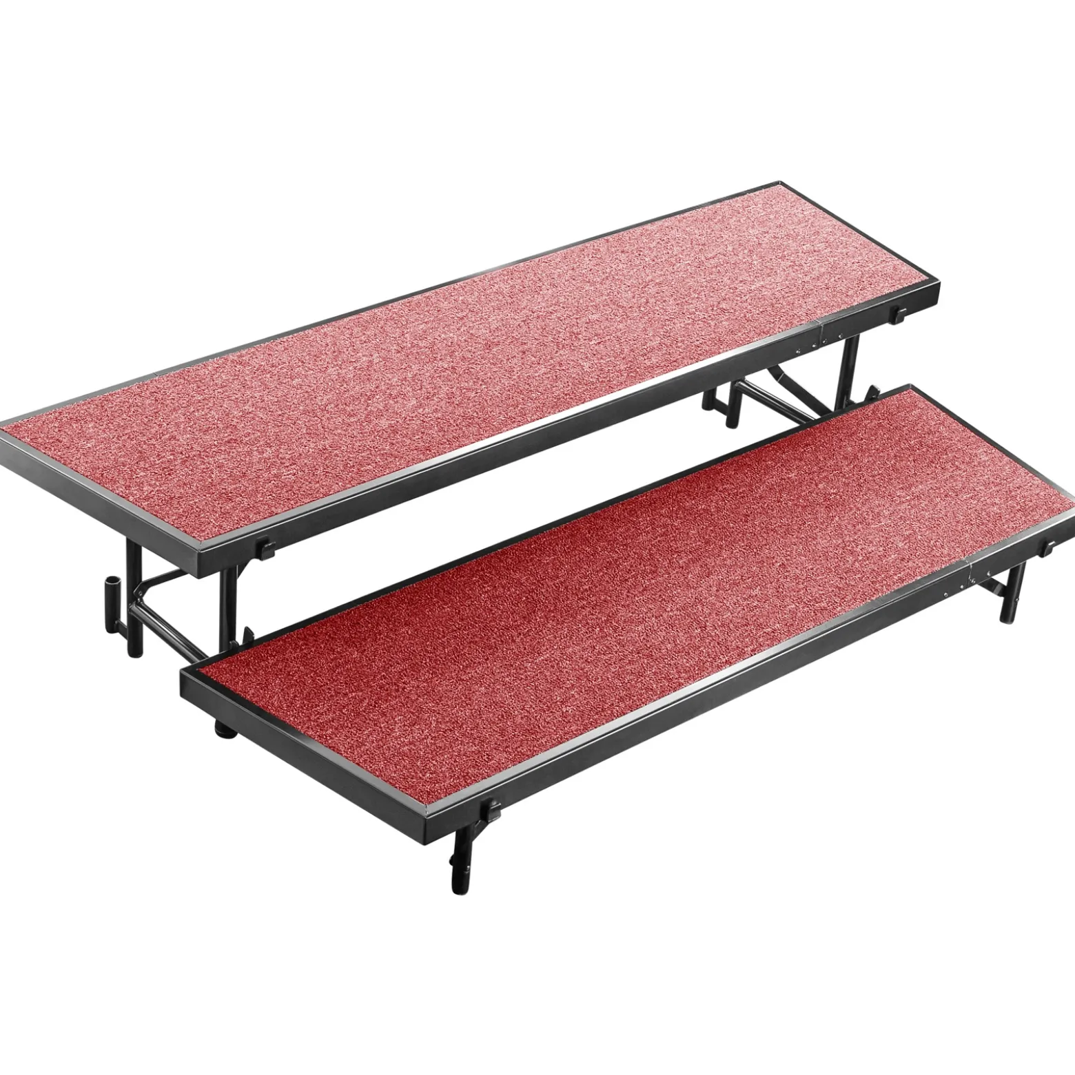 Olympus Two Level Tapered Carpeted Riser