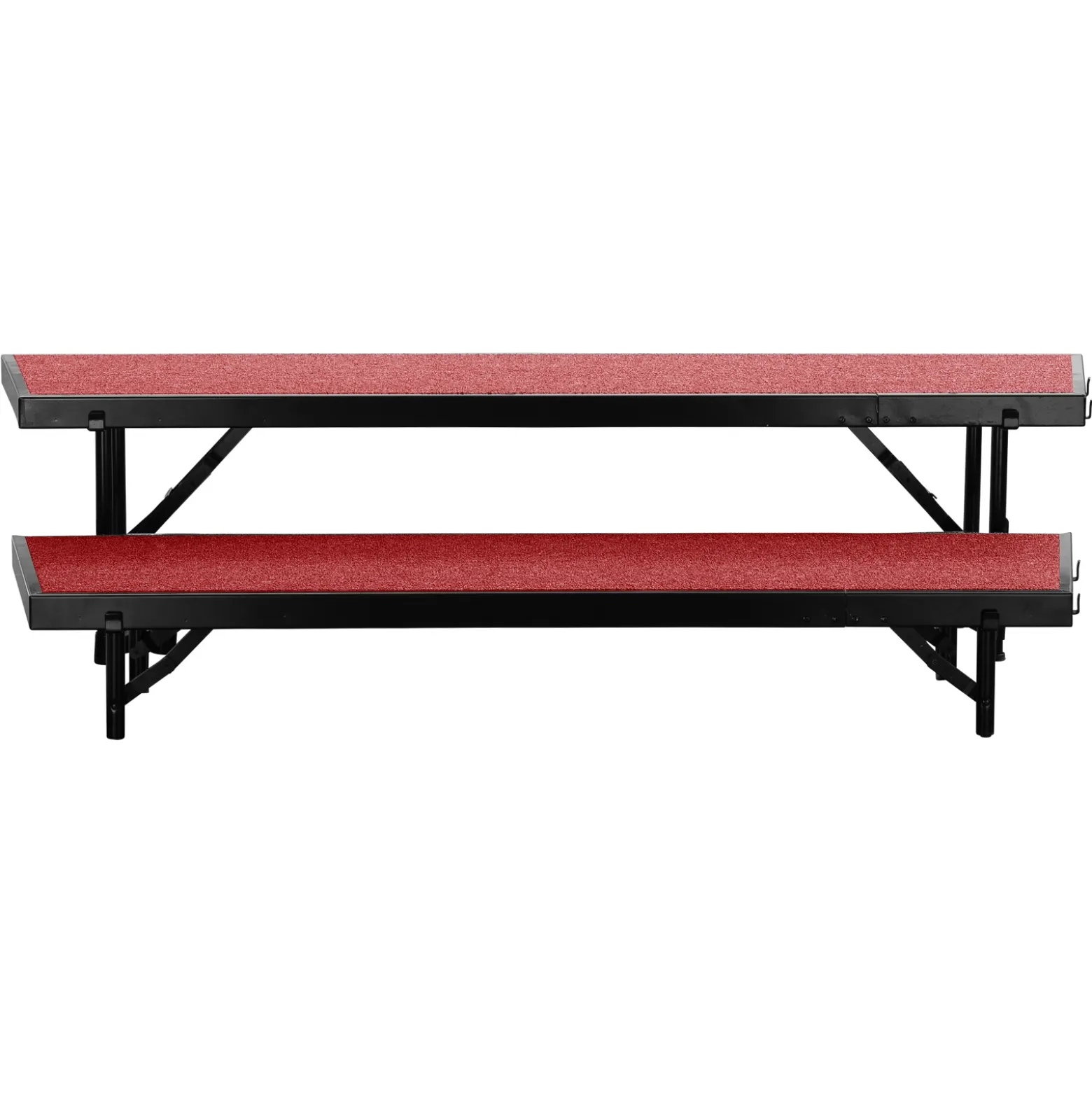Olympus Two Level Tapered Carpeted Riser