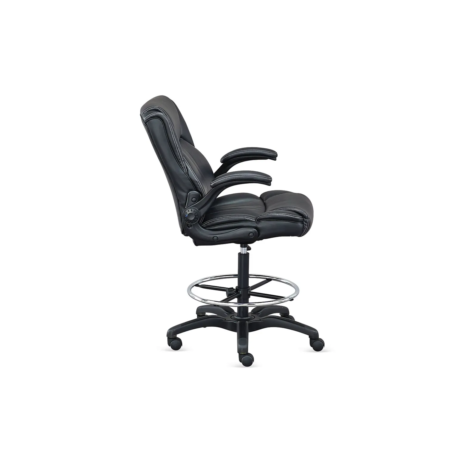 Omega 24/7 Big & Tall Stool With Flip Arms