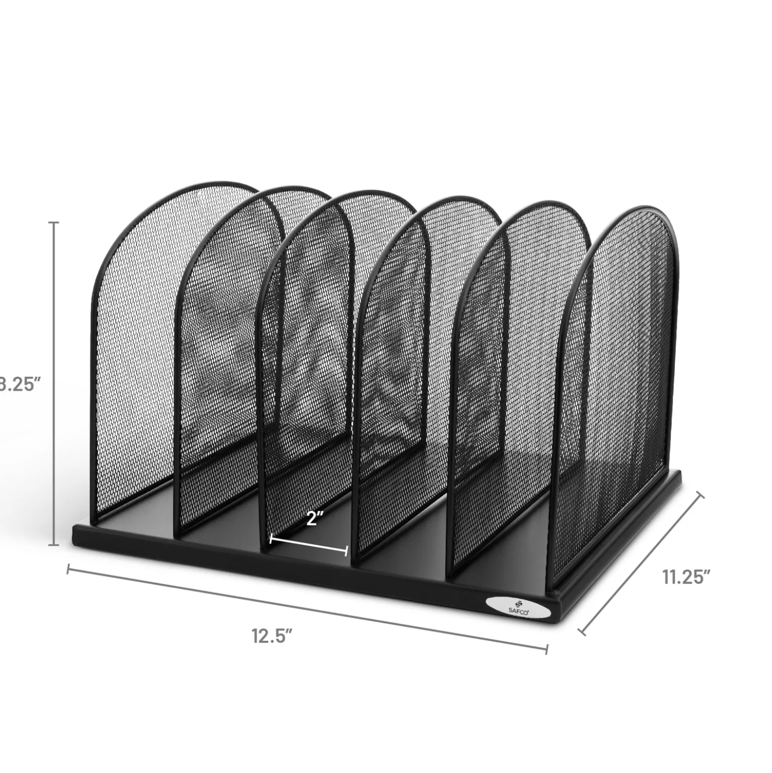 Onyx 5 Section Upright Organizer