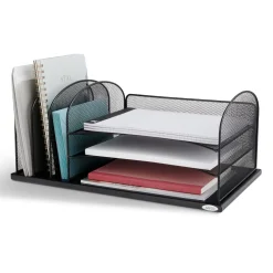 Onyx Desktop Organizer with Six Compartments