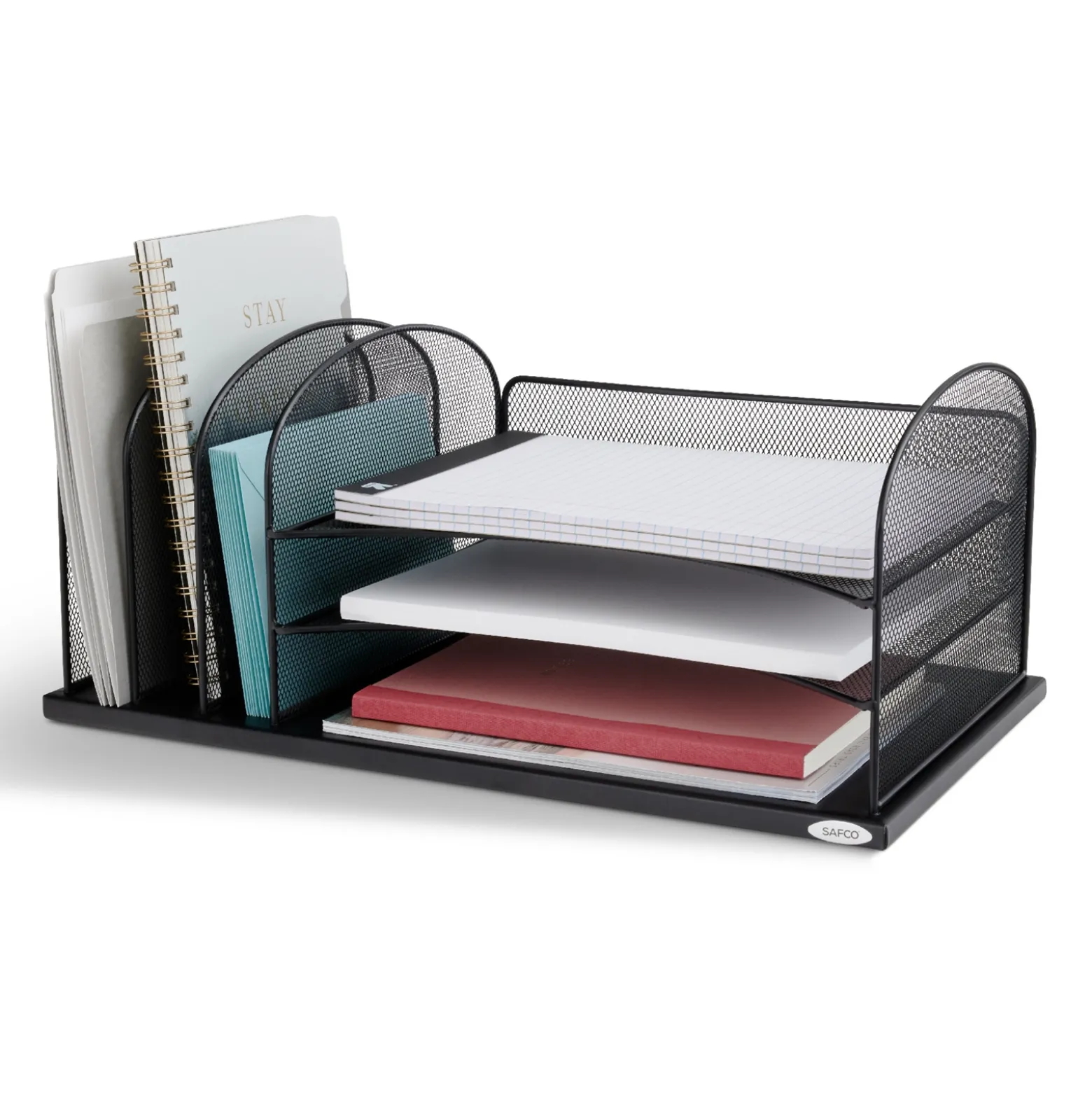 Onyx Desktop Organizer with Six Compartments