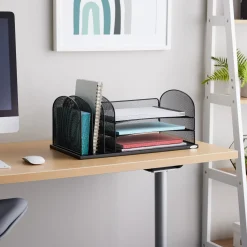 Onyx Desktop Organizer with Six Compartments
