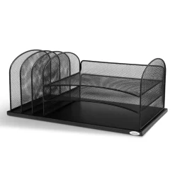 Onyx Desktop Organizer with Six Compartments