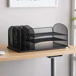 Onyx Desktop Organizer with Six Compartments