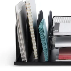 Onyx Desktop Organizer with Six Compartments