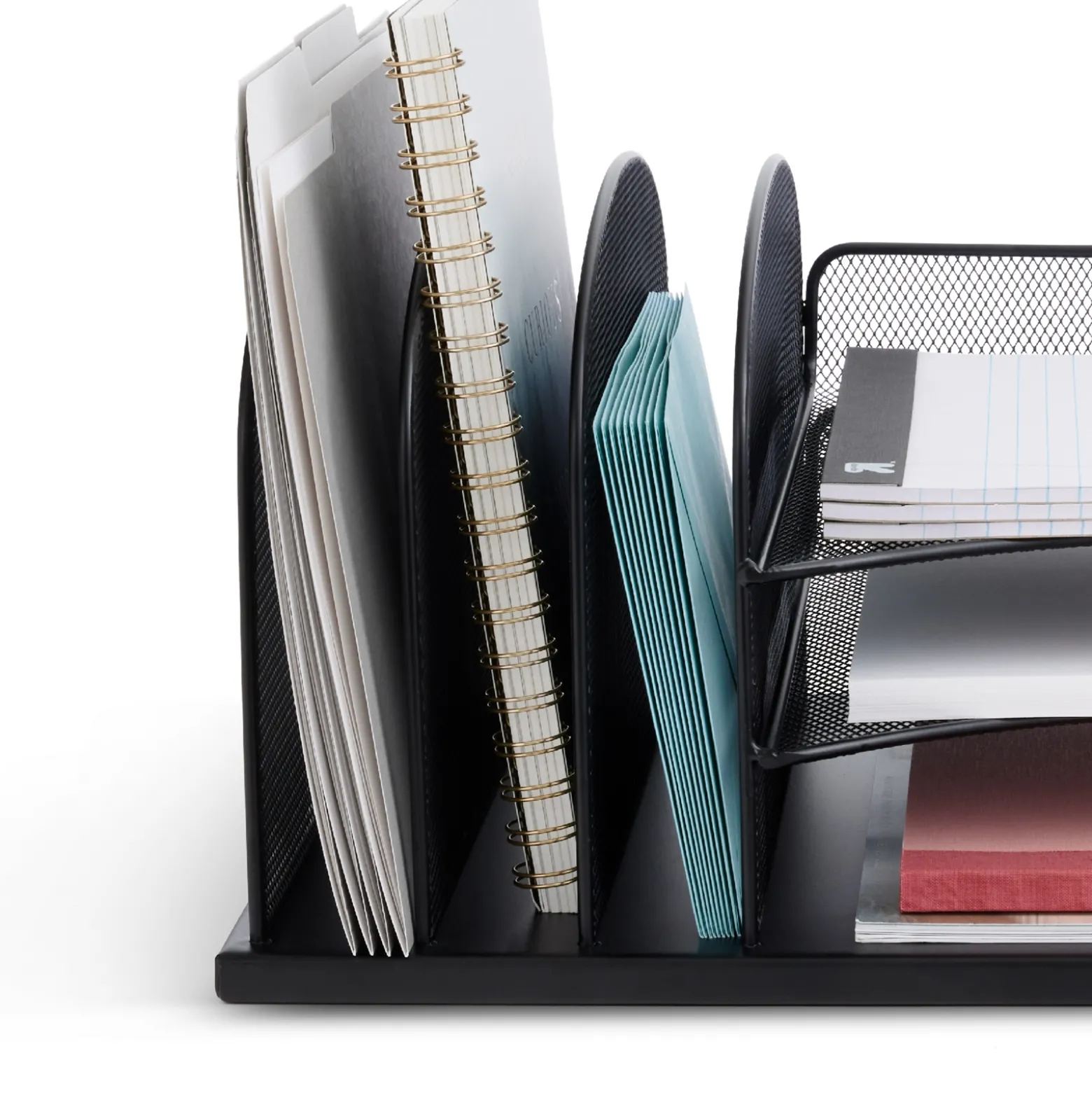 Onyx Desktop Organizer with Six Compartments