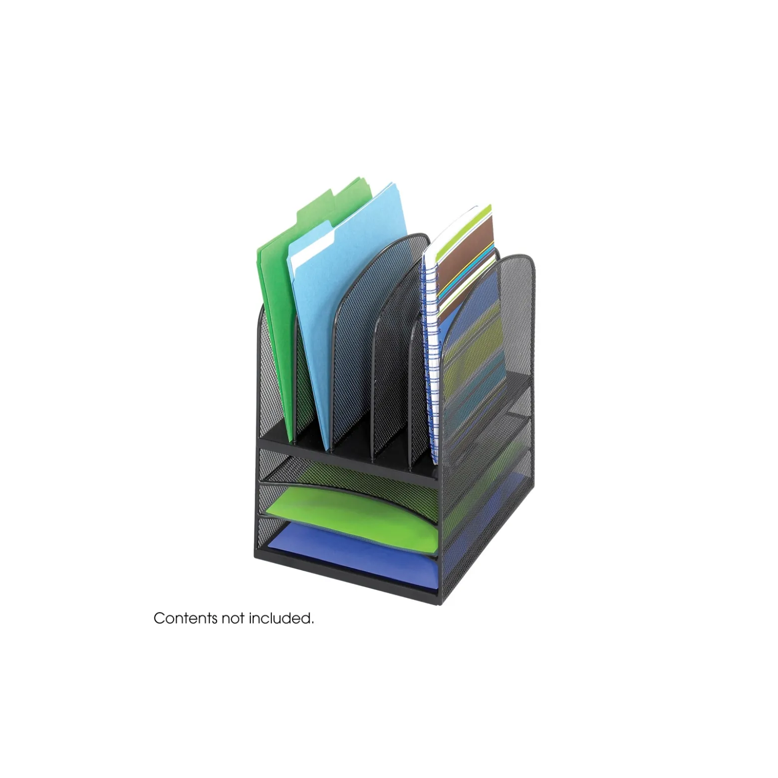 Onyx Eight Compartment Desktop Organizer