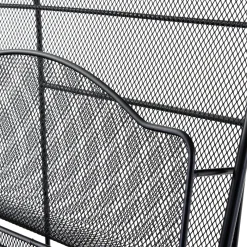 Onyx Five Pocket Mesh Magazine Rack
