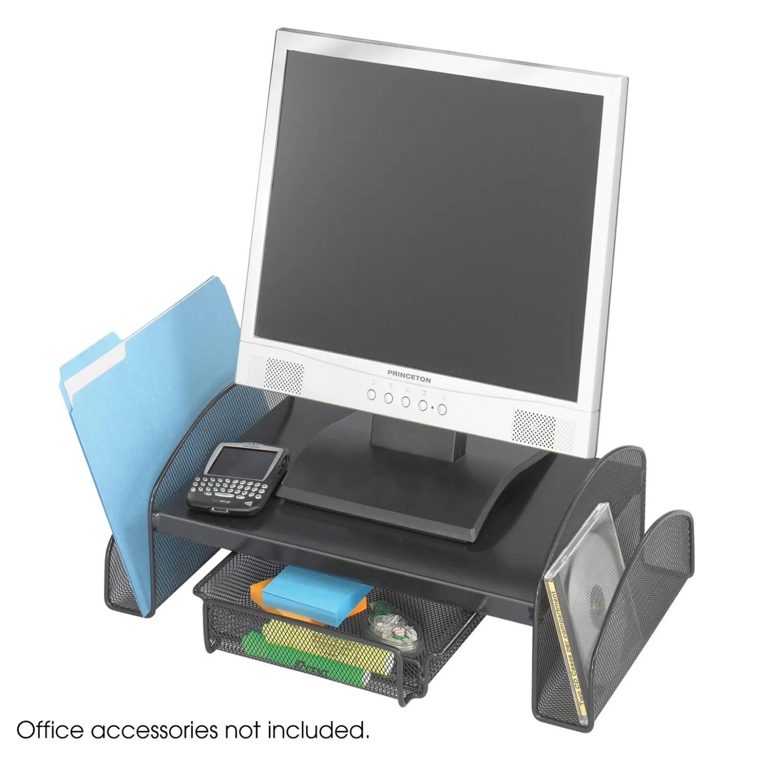 Onyx Monitor Stand with Mesh Drawer
