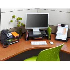 Onyx Monitor Stand with Mesh Drawer