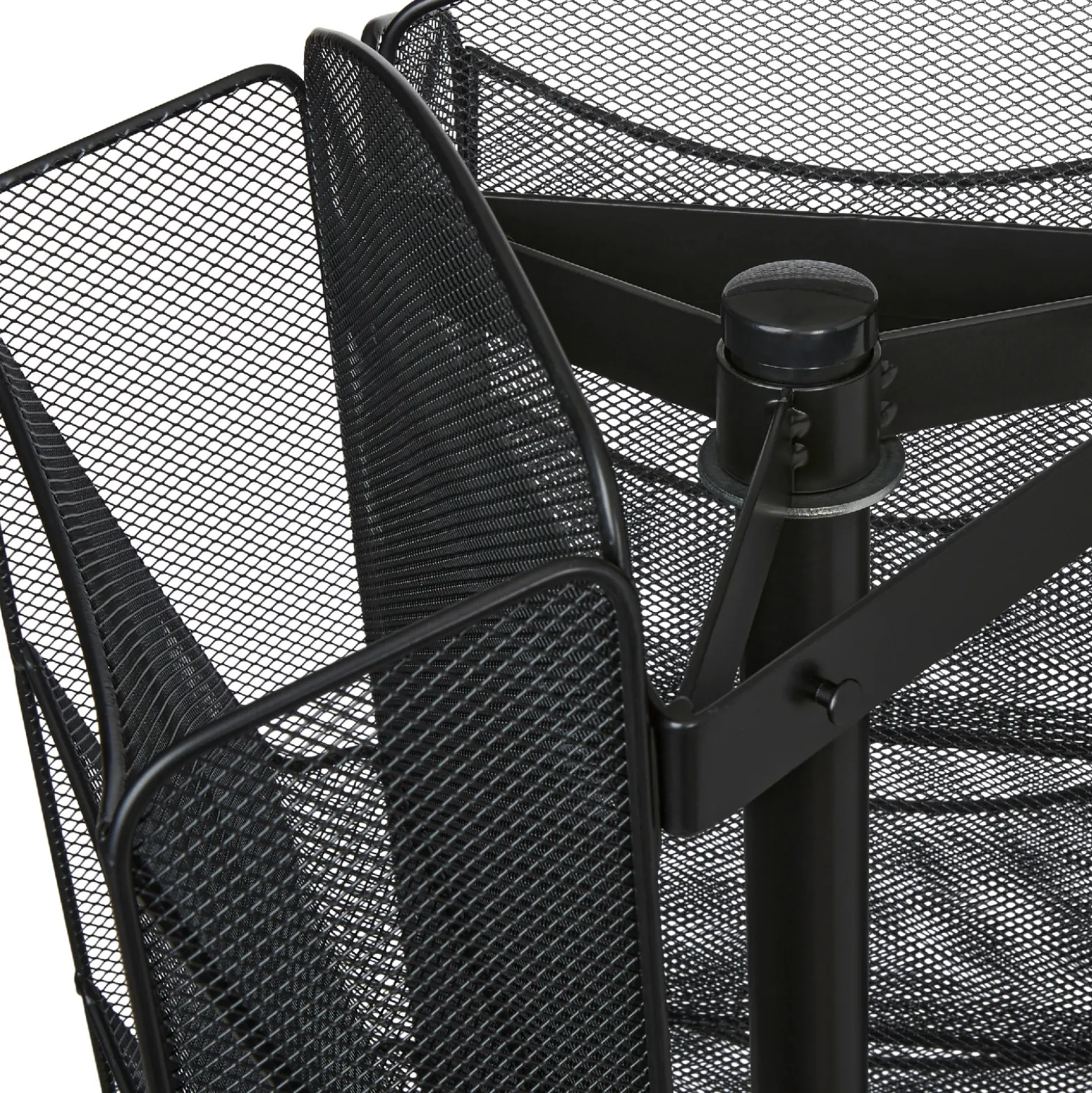 Onyx Rotating Magazine Stand with 30 Pockets