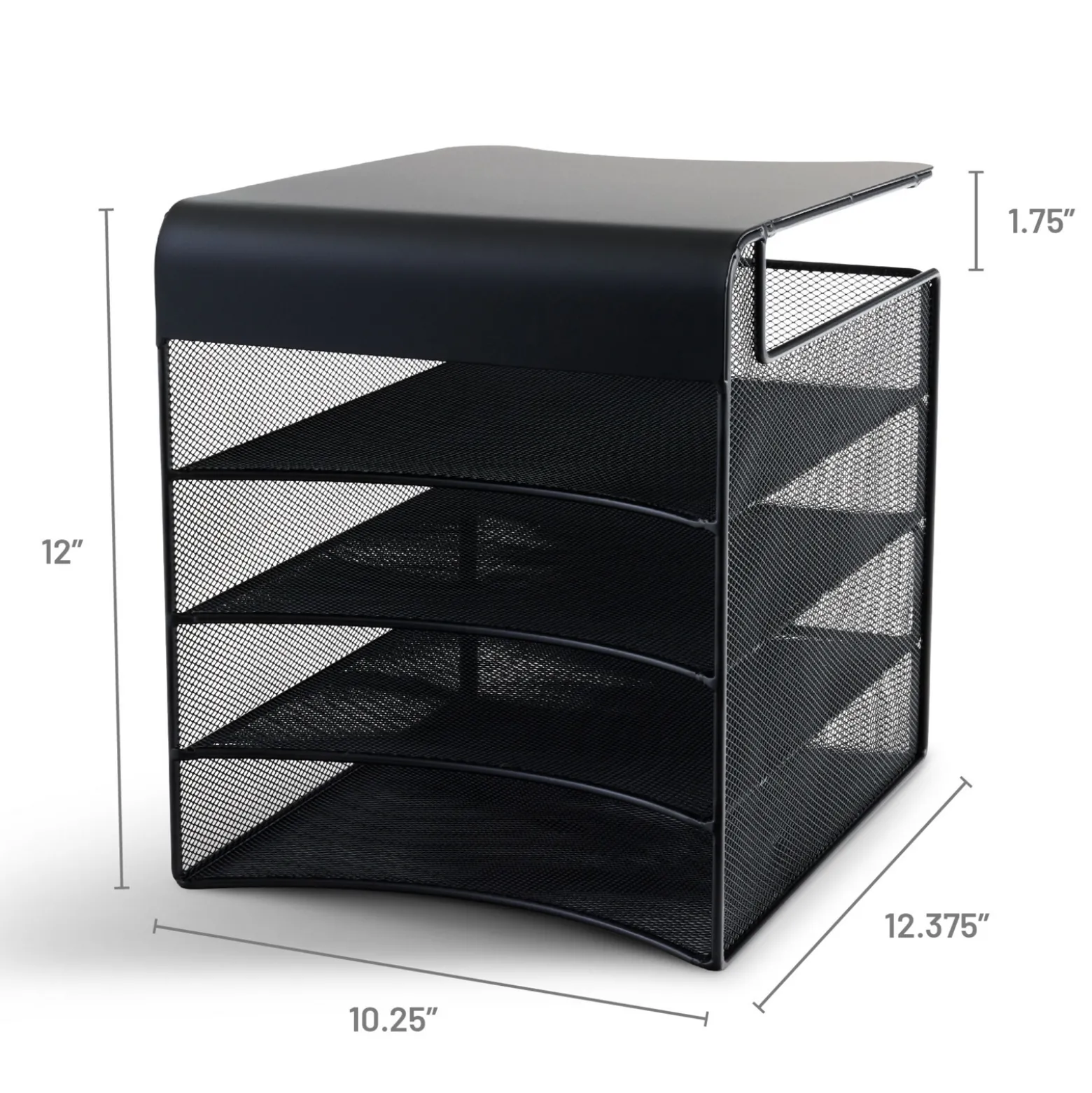 Onyx Solid Top Horizontal Hanging Storage