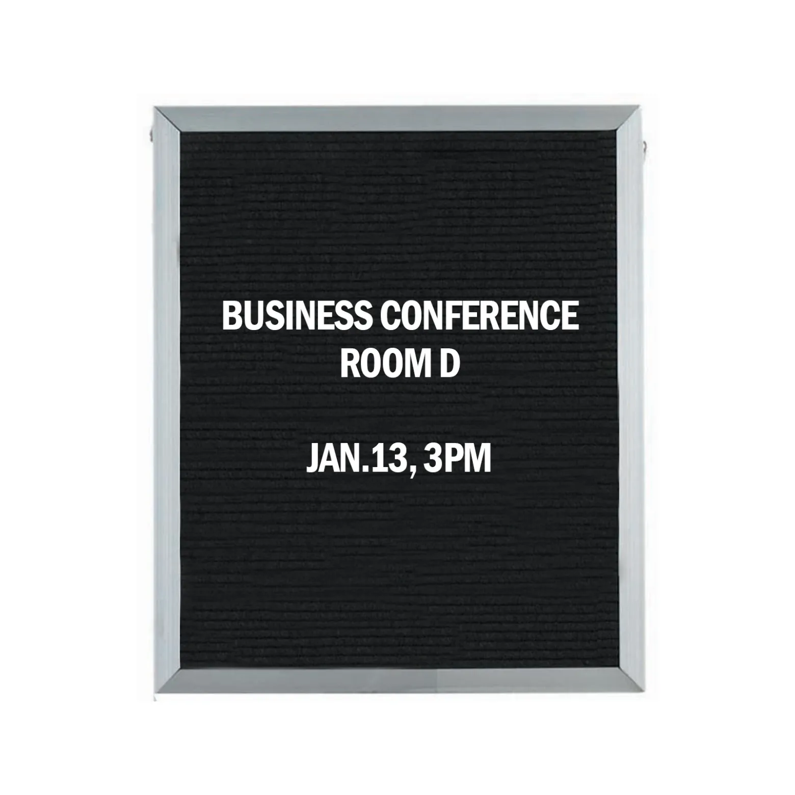 Open Faced Aluminum Frame Letter Board 30"Wx24"H