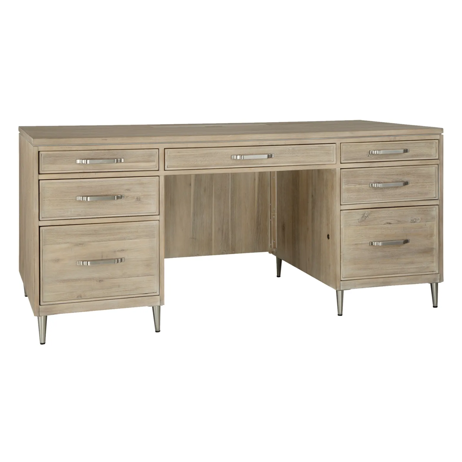 Oslo Double Pedestal Executive Desk - 66"W x 30"D