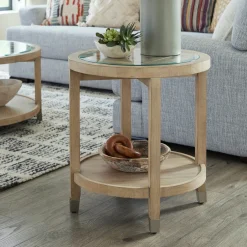 Oslo Round End Table
