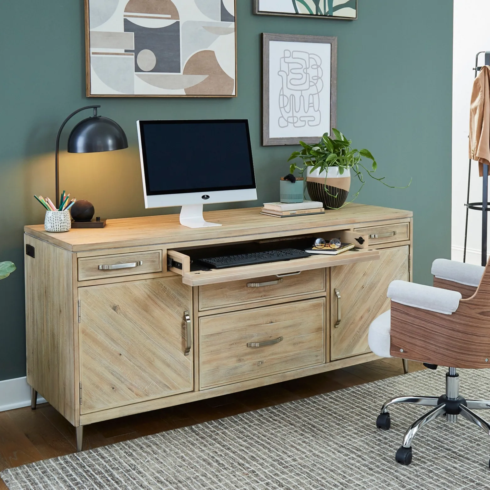 Oslo Storage Credenza - 66"W x 24"D