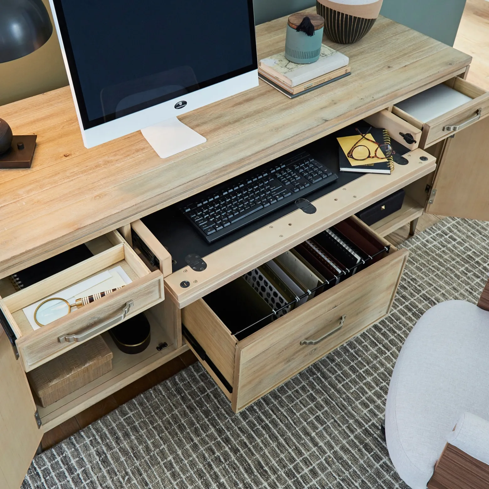 Oslo Storage Credenza - 66"W x 24"D