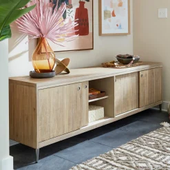 Oslo TV Console with Backer Panel