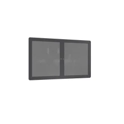 Ovation 2 Door Enclosed Fabric Bulletin Board 36"Wx48"H