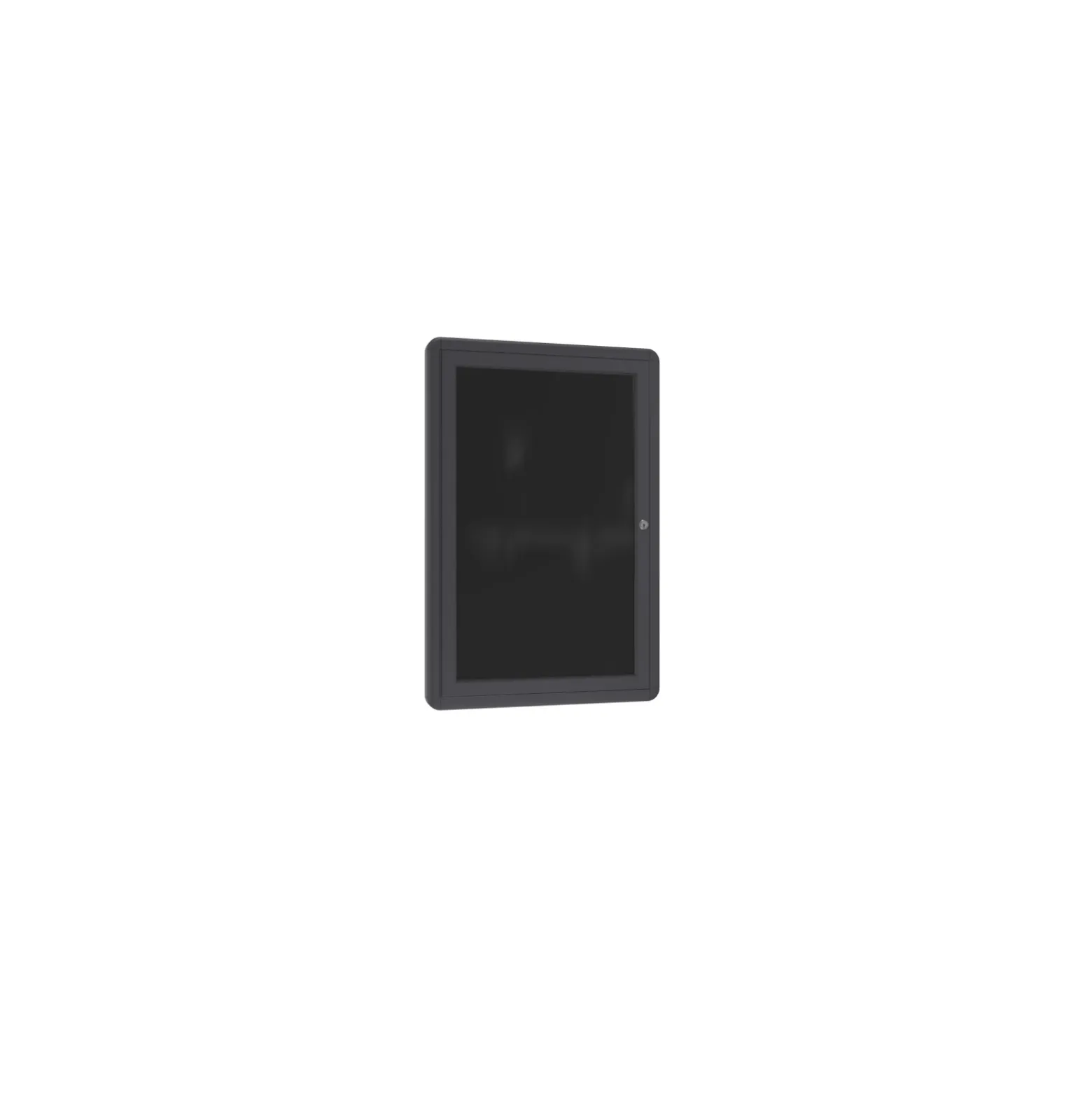 Ovation 3 Door Enclosed Fabric Bulletin Board 6'Wx4'H