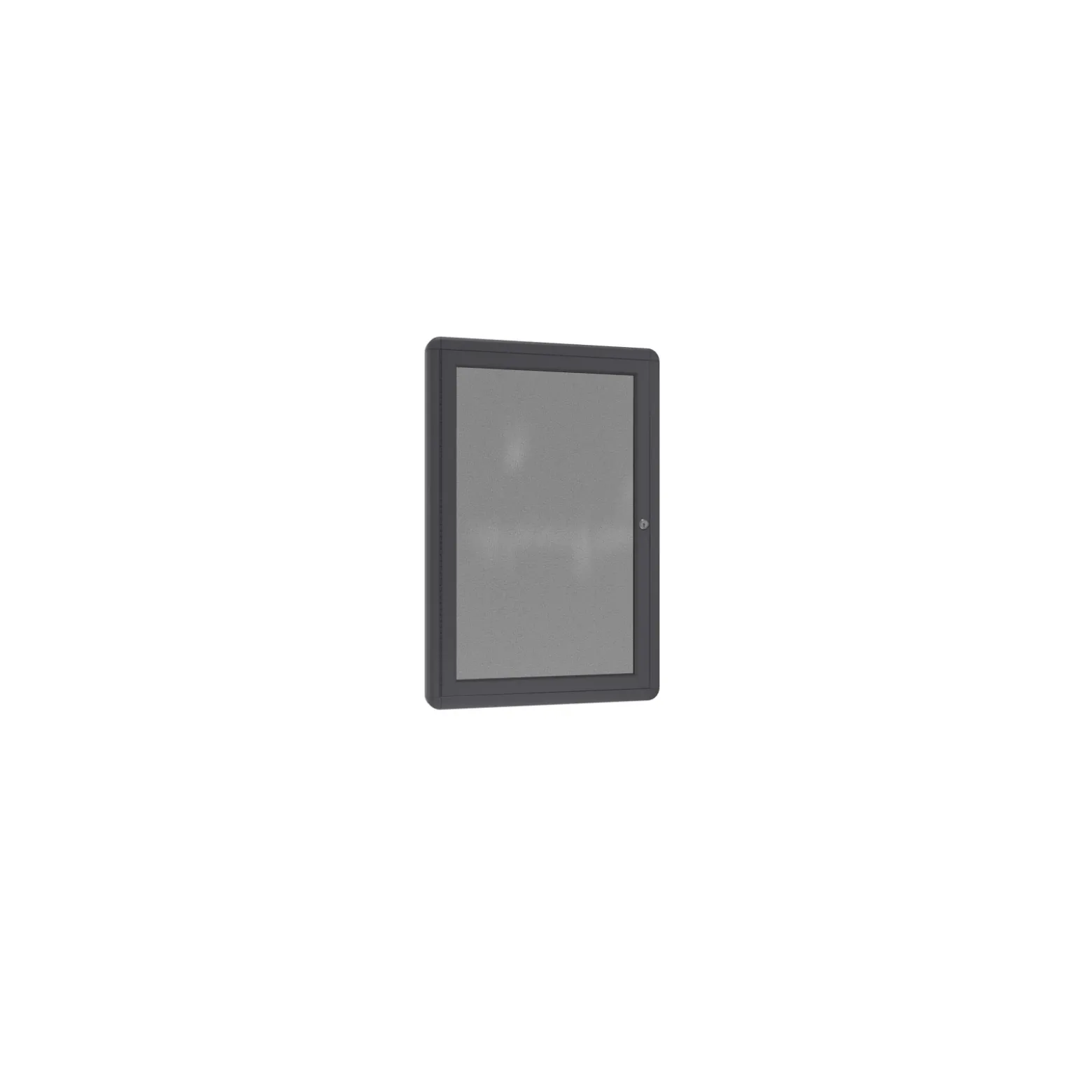 Ovation 3 Door Enclosed Fabric Bulletin Board 6'Wx4'H