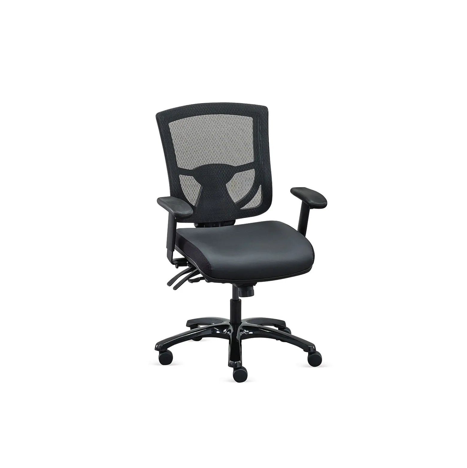 Overtime Mesh-Back 24/7 Big and Tall Office Chair with Polyurethane Seat