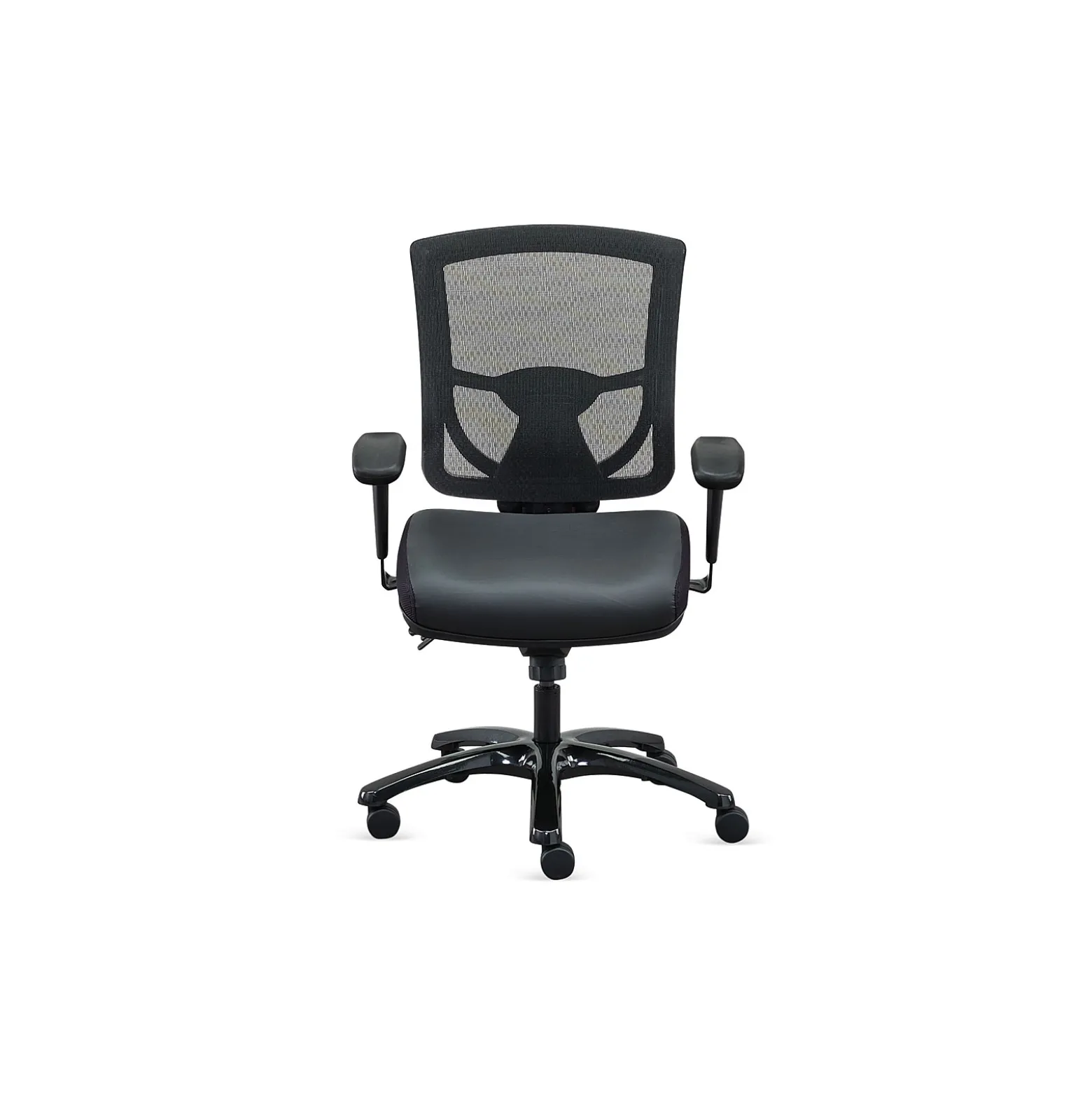Overtime Mesh-Back 24/7 Big and Tall Office Chair with Polyurethane Seat