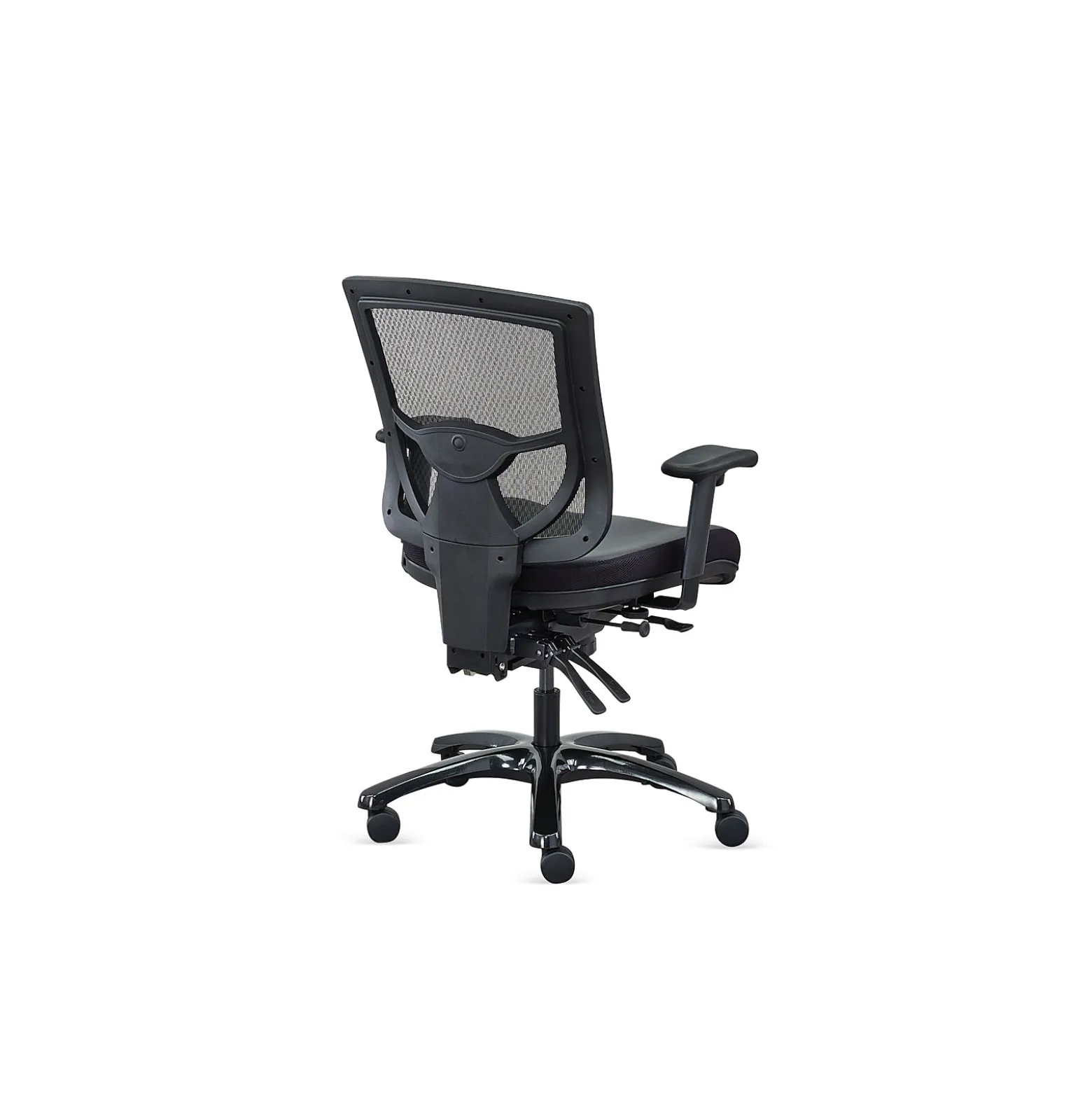 Overtime Mesh-Back 24/7 Big and Tall Office Chair with Polyurethane Seat