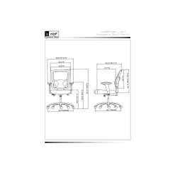Overtime Mesh-Back 24/7 Big and Tall Office Chair with Fabric Seat