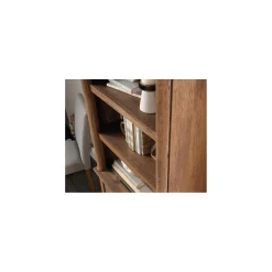 Palladia 5 Shelf Bookcase with Doors