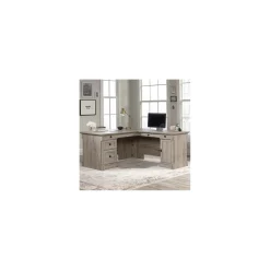 Palladia L-Shaped Desk with File Storage - Right Return