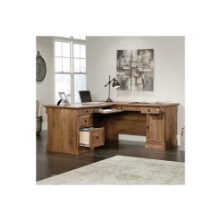 Palladia L-Shaped Desk with File Storage - Right Return
