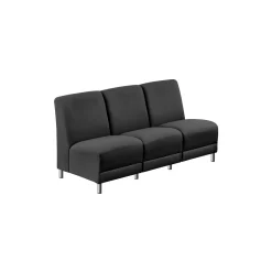 Parkside Armless Sofa in Polyurethane or Fabric - 64.5