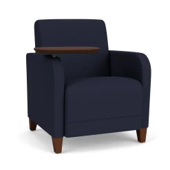 Parkside Guest Chair with Swivel Tablet in Standard Upholstery